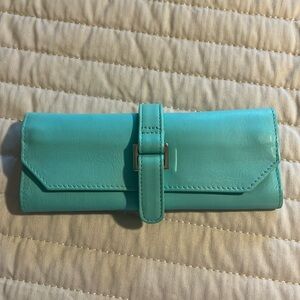 Tiffany &Co Blue Jewelry Roll